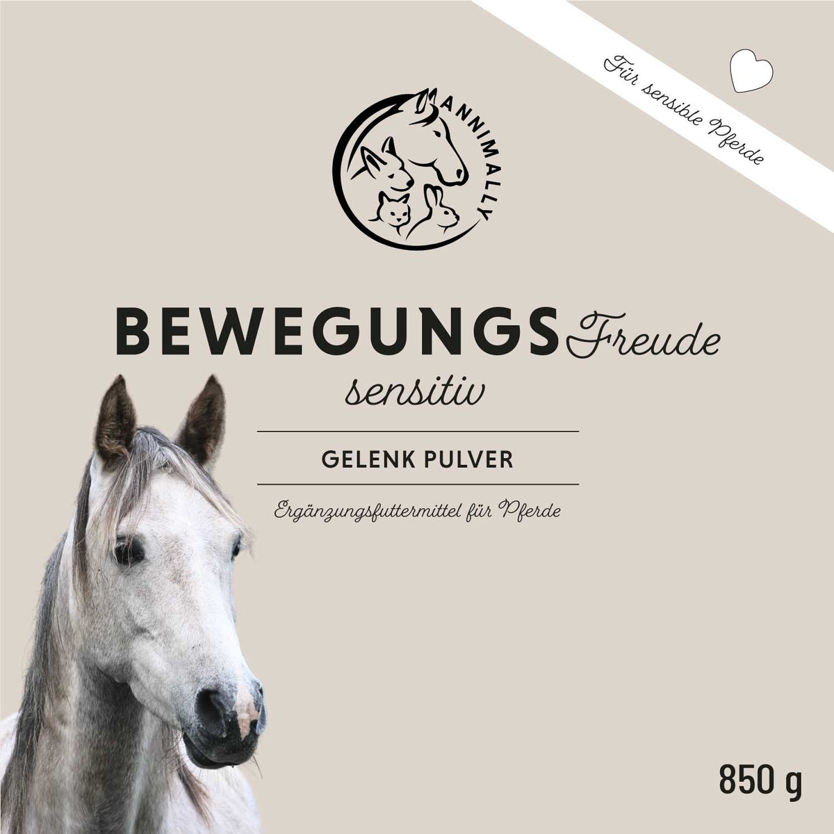 Futterergänzung für Pferde: Bewegungsfreude Sensitiv für Gelenke & Bewegung
