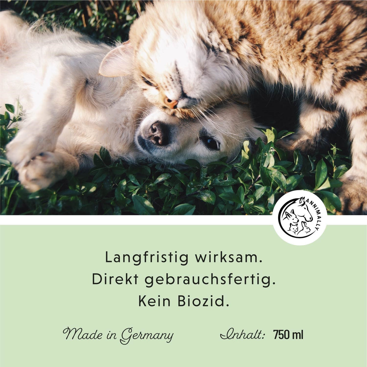 Pflegeprodukt für Hunde, Katzen & Kleintiere: Hoppala Spray als Enzymreiniger gegen Urin & Gerüche