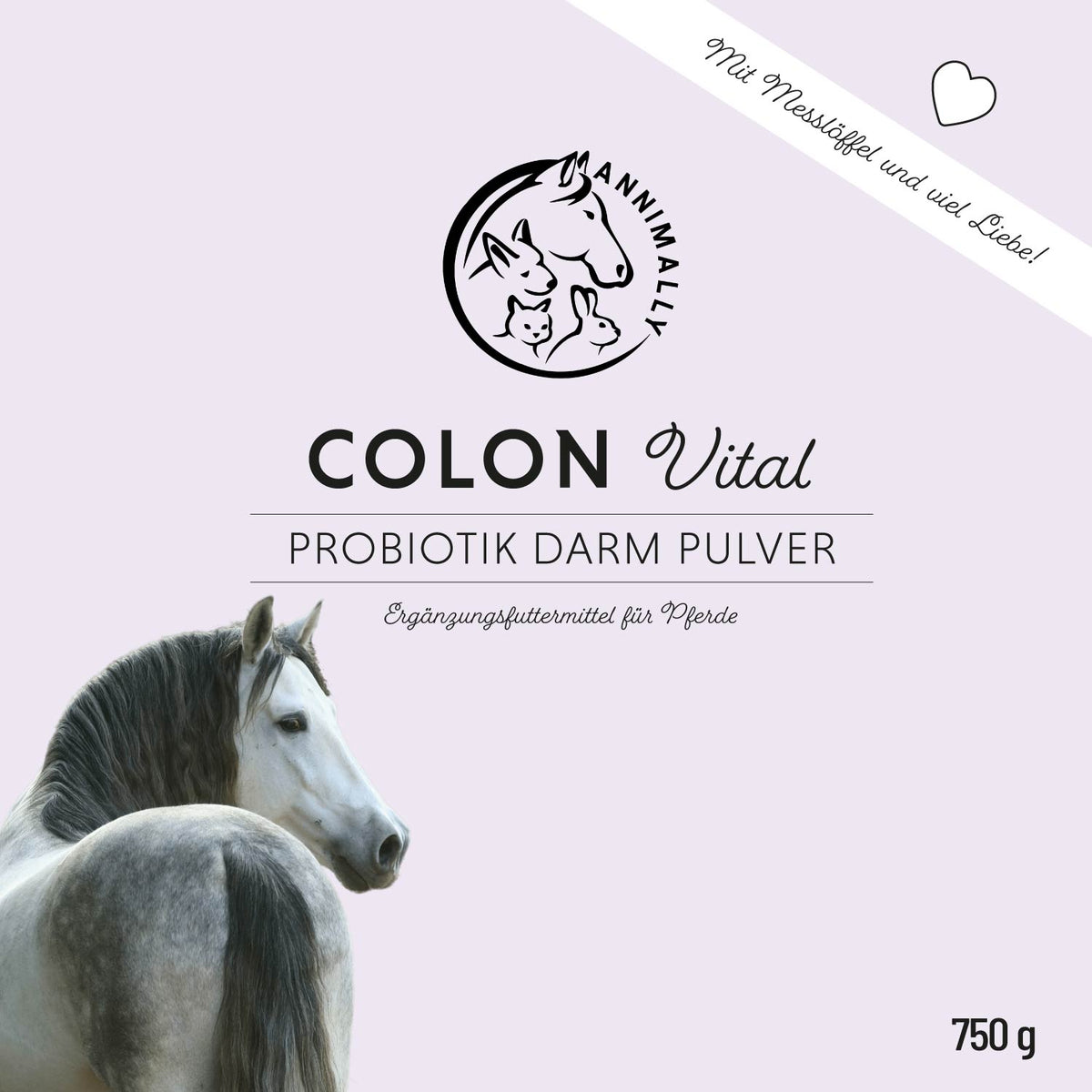 Futterergänzung für Pferde: Colon Vital Pulver für eine gesunde Darmflora