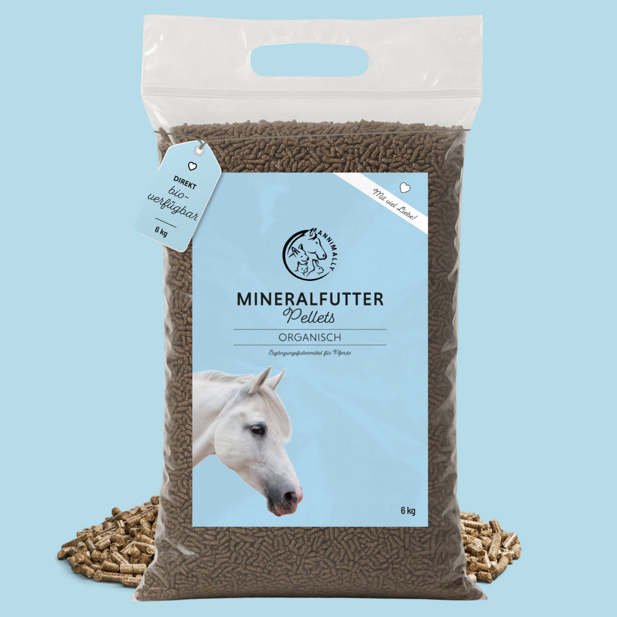 Futtertopping für Pferde: Mineralfutter Organisch