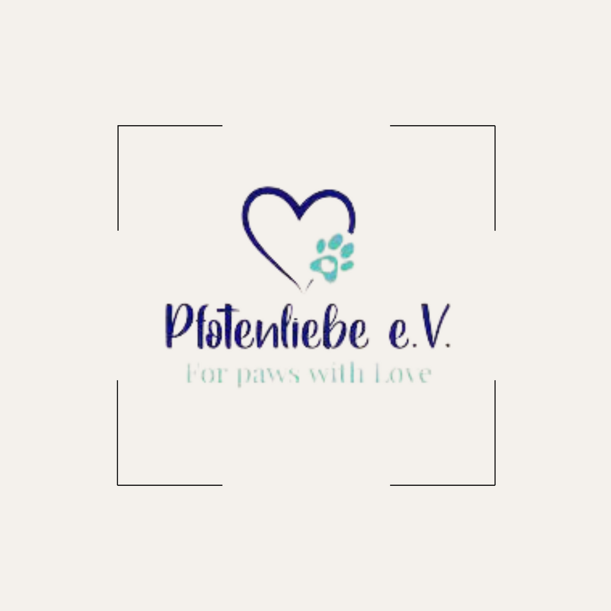 Logo Pfötenliebe e.V. – Annimally Tierschutz-Partner