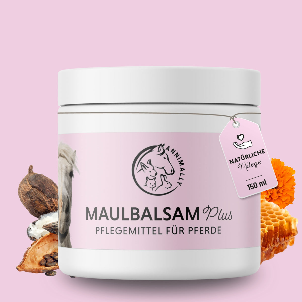 Maulbalsam Plus für Pferde – Pflegeprodukt für gepflegte Maulwinkel | Annimally