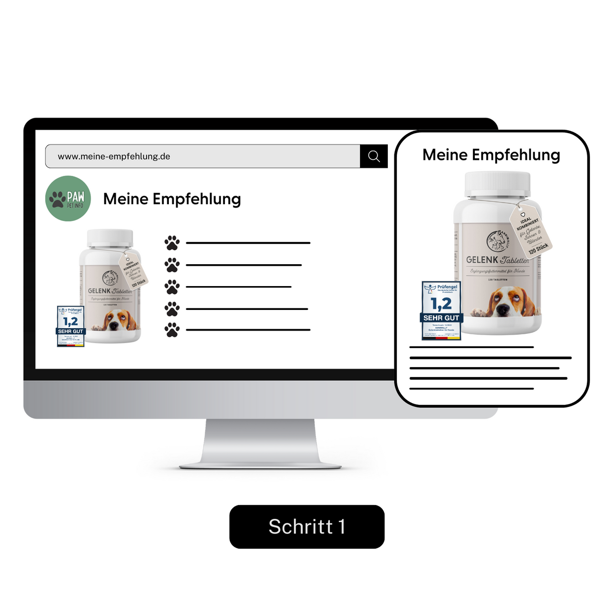 Partnerprogramm Schritt 1 – Anmeldung bei Annimally