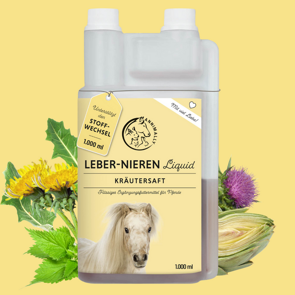 Leber-Nieren Liquid - Entgiftung für Pferde