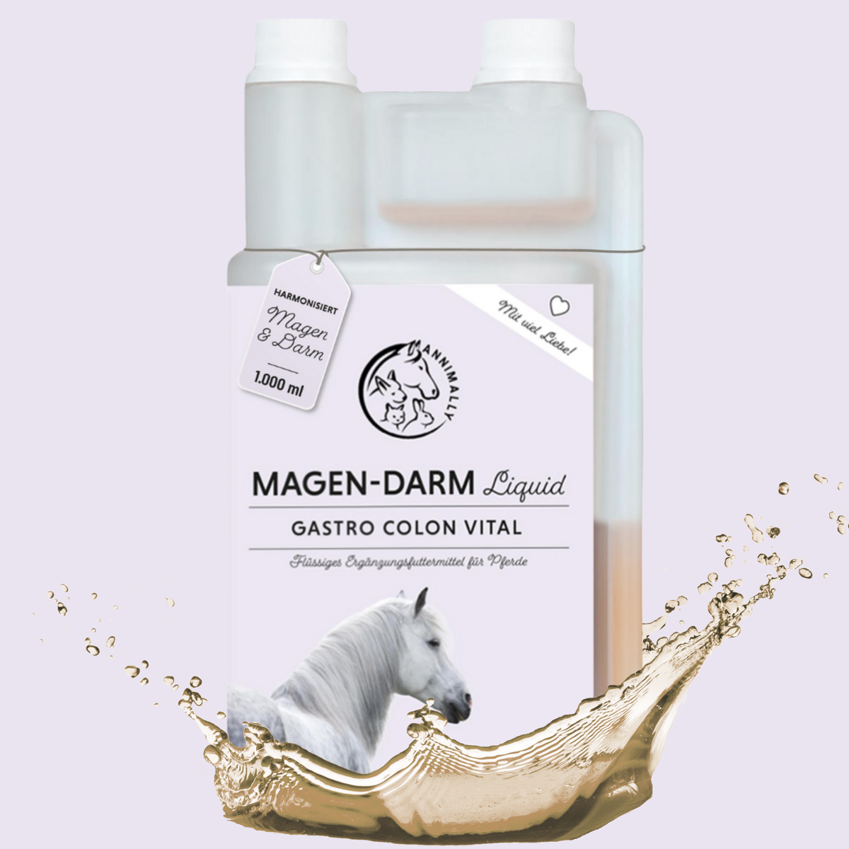 Magen-Darm Liquid - Natrlicher Magenschutz fr Pferde