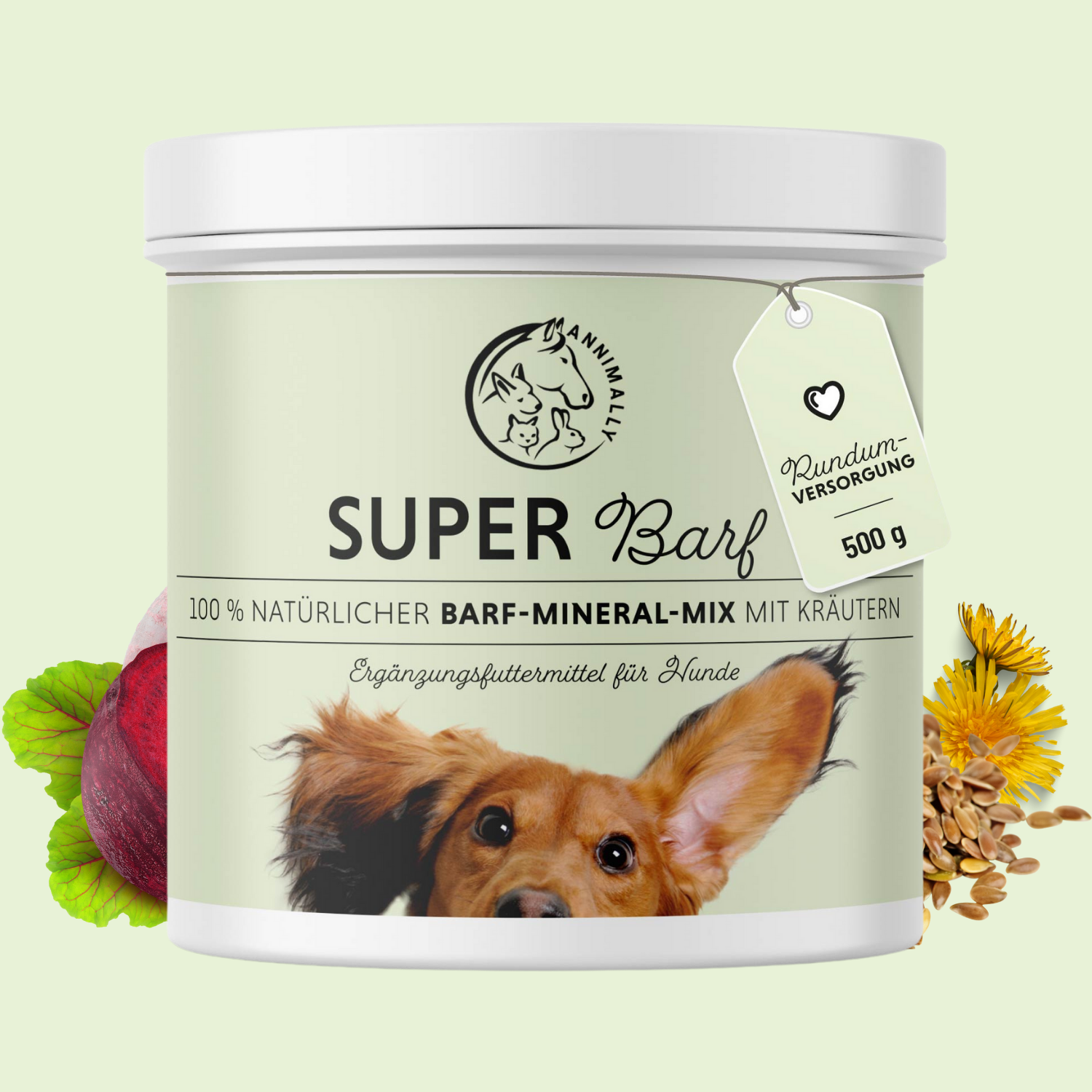 Raw feed Powder Raw feed Supplements Dog Annimally